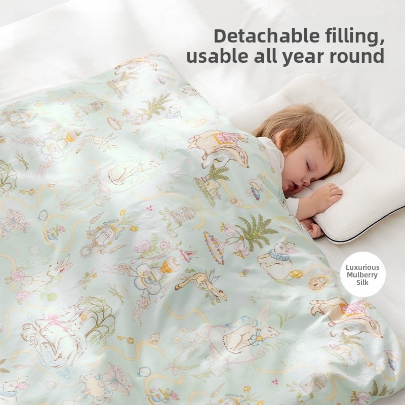 Baby Nursery Temperature - Babydekbed Zuiver katoenzijde Babydeken Constante temperatuur