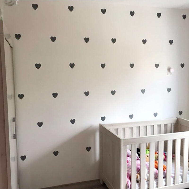 Baby Nursery Furniture - Hart Babykamer Decoratieve Stickers Meisje Slaapkamer