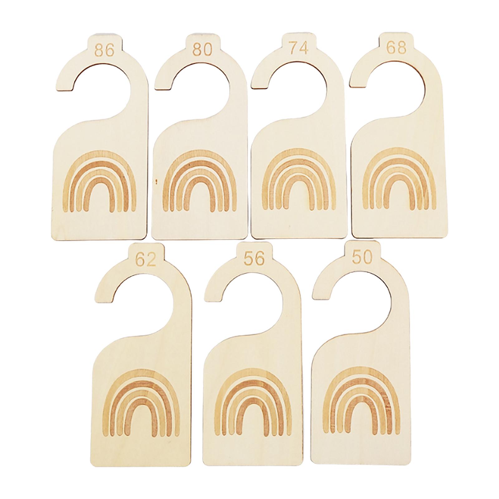 Baby Nursery Wardrobe - 7x kinderkamerhanger organisatoren kinderkamer kast organisatoren