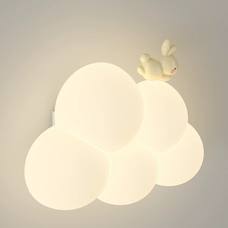Baby Nursery Wall Lights - Crème stijl cartoon creatieve slaapkamer nachtkastje
