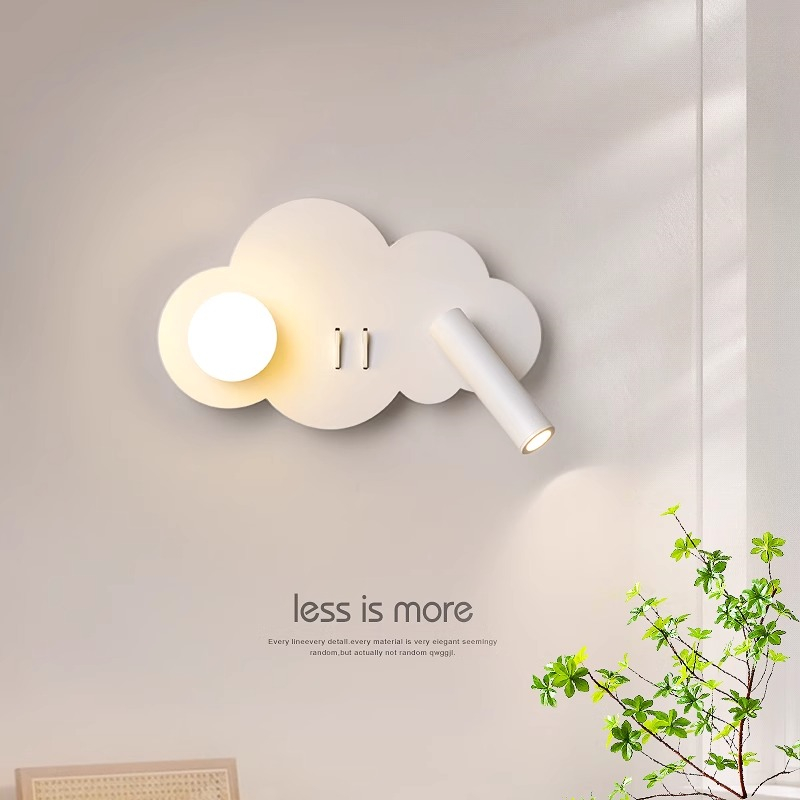 Baby Nursery Wall Lights - Cloud slaapkamer wandlamp met schakelaar woonkamer