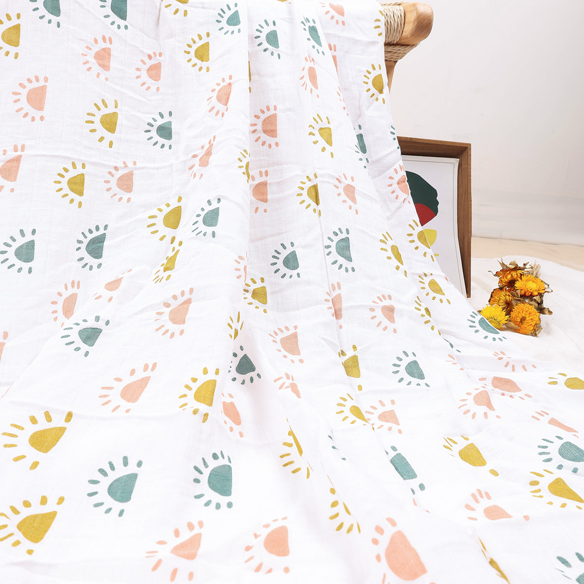 HappyFlute 120*110cmBaby Mouss - Swaddle Blanket Muslin recensie en prijs