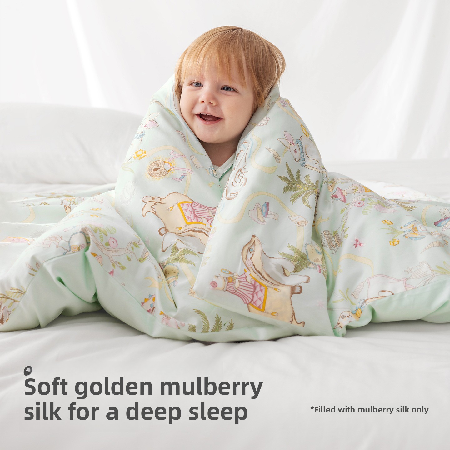 Babydekbed Zuiver katoenzijde  - Baby Nursery Temperature recensie en prijs
