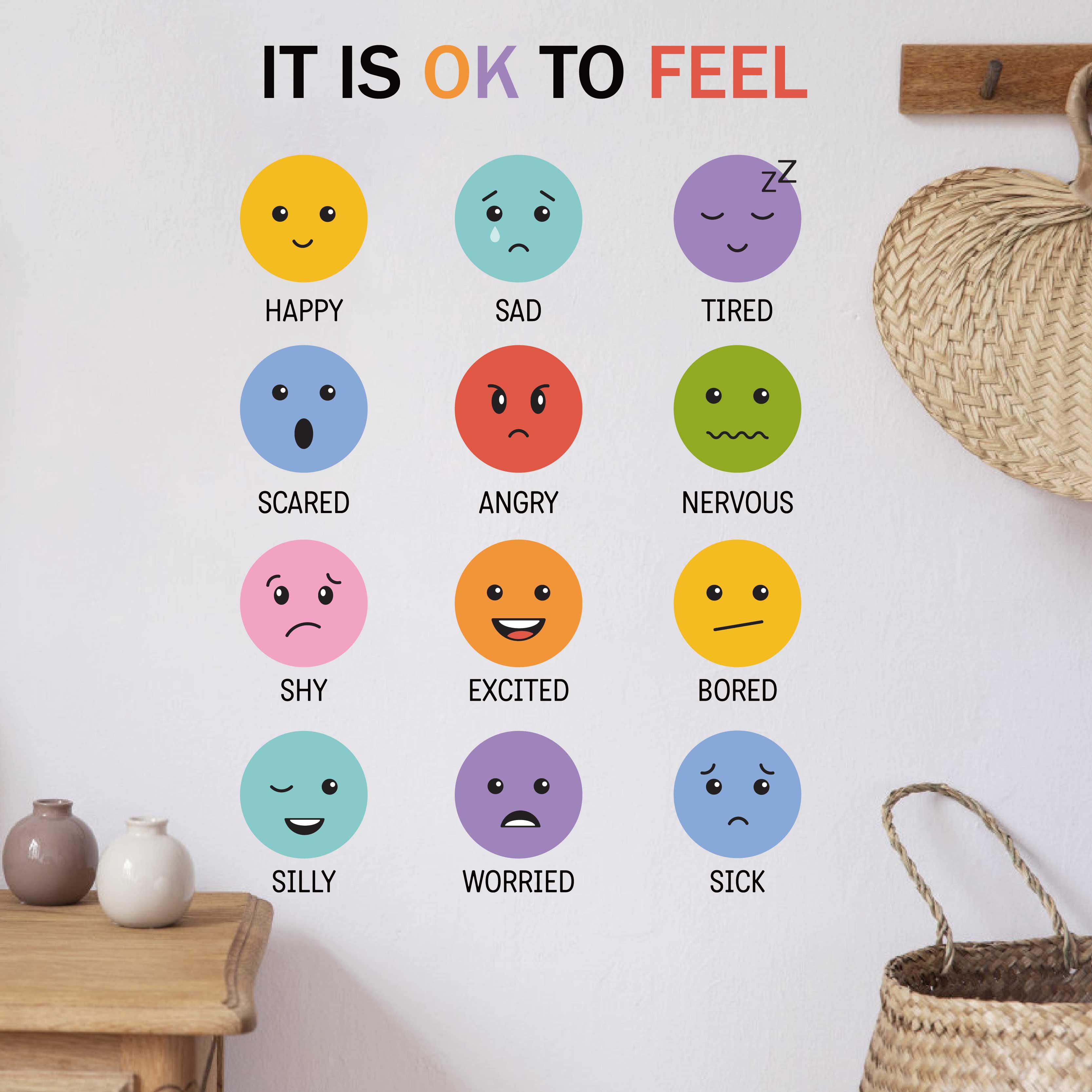 3D Kleurrijke 12 Soorten Emoti - Baby Nursery Furniture recensie en prijs