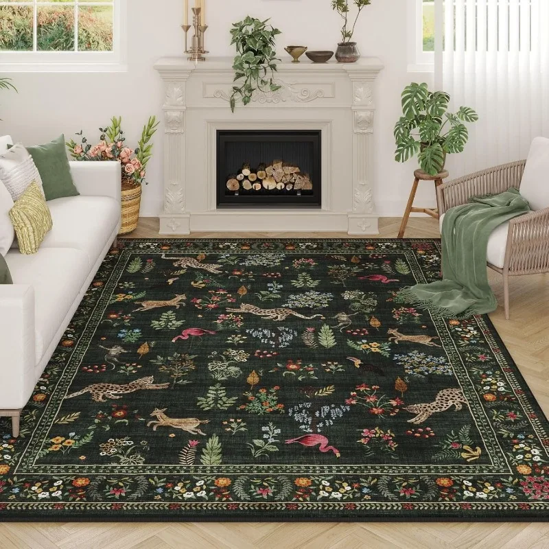 Tapijt voor woonkamer Bloemen  - Soft Rug Nursery recensie en prijs