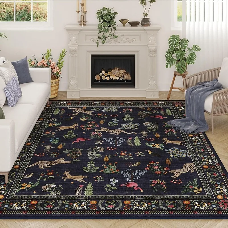 Tapijt voor woonkamer Bloemen  - Soft Rug Nursery recensie en prijs