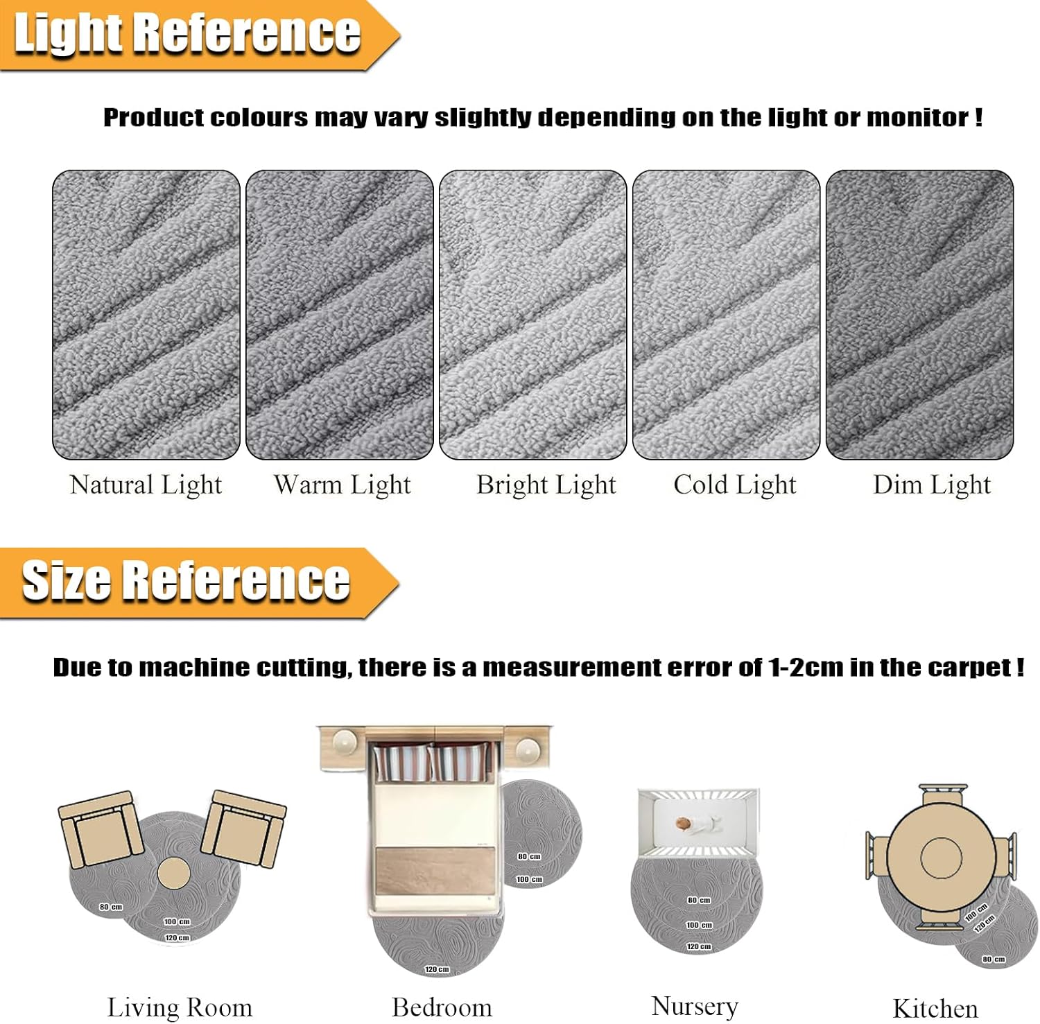 Dnlaphbh 3D Geometrisch Rond V - Baby Nursery Rug recensie en prijs