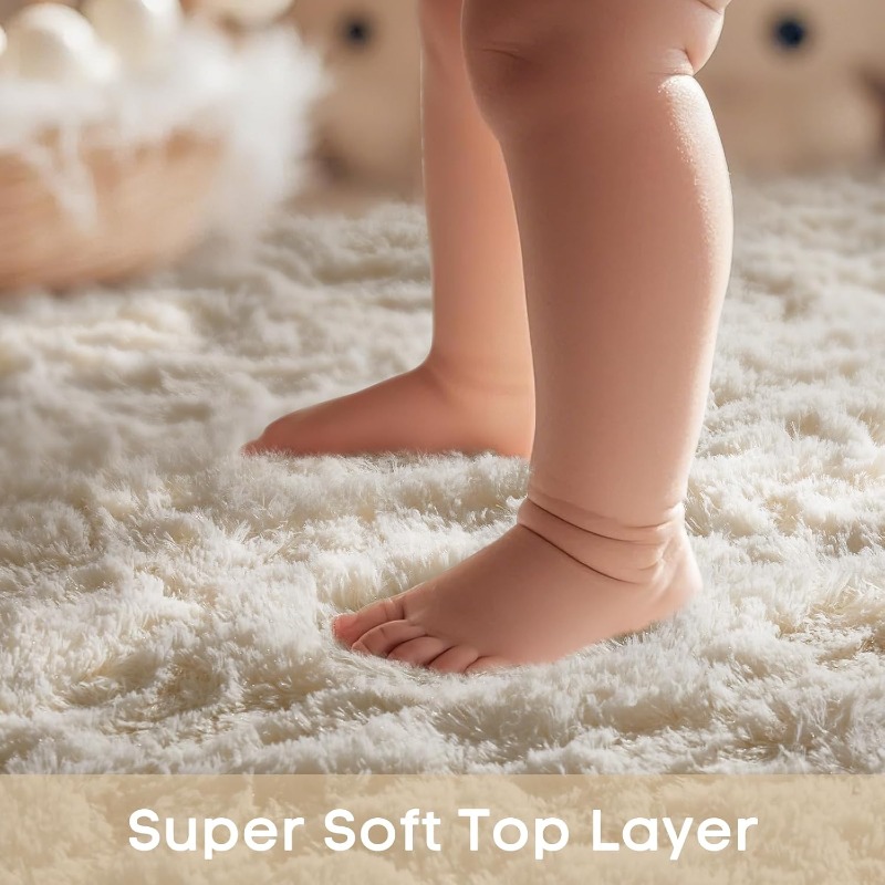 Rond Crème Wit Tapijt Zacht Pl - Soft Rug Nursery recensie en prijs