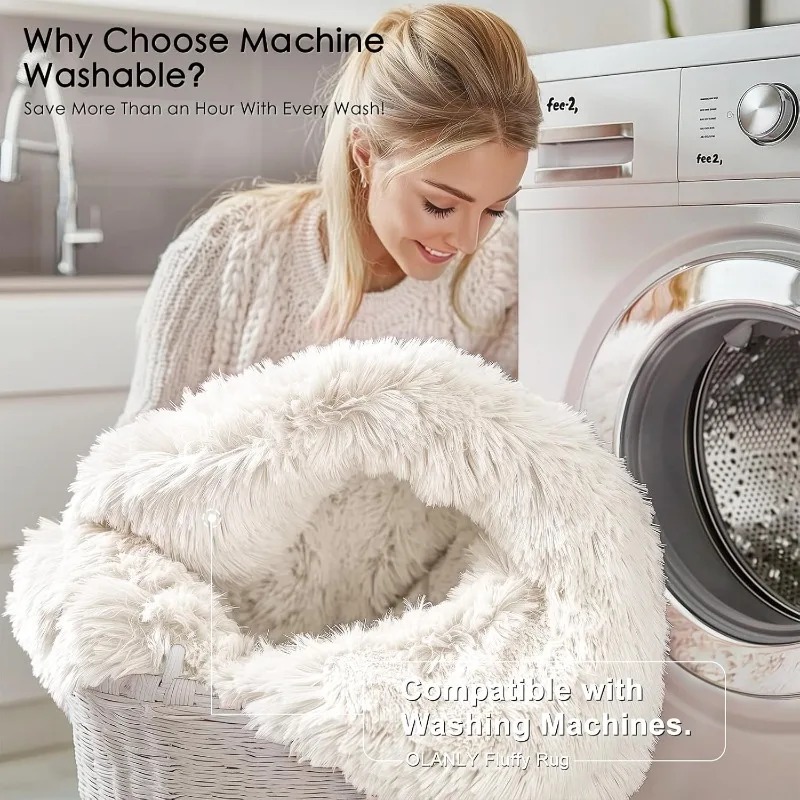 Rond Crème Wit Tapijt Zacht Pl - Soft Rug Nursery recensie en prijs