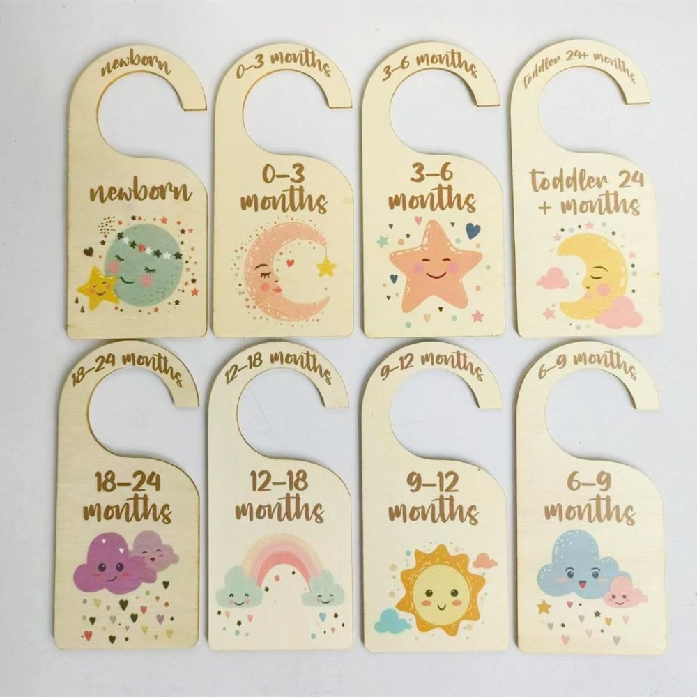 7/8 Stuks Houten Babykastverde - Baby Nursery Wardrobe recensie en prijs
