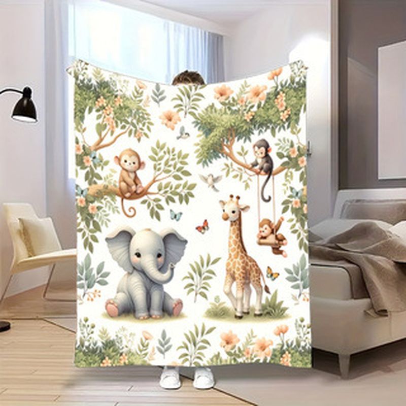 VIKAMA aquarel jungle dier bab - Baby Nursery Fabric recensie en prijs