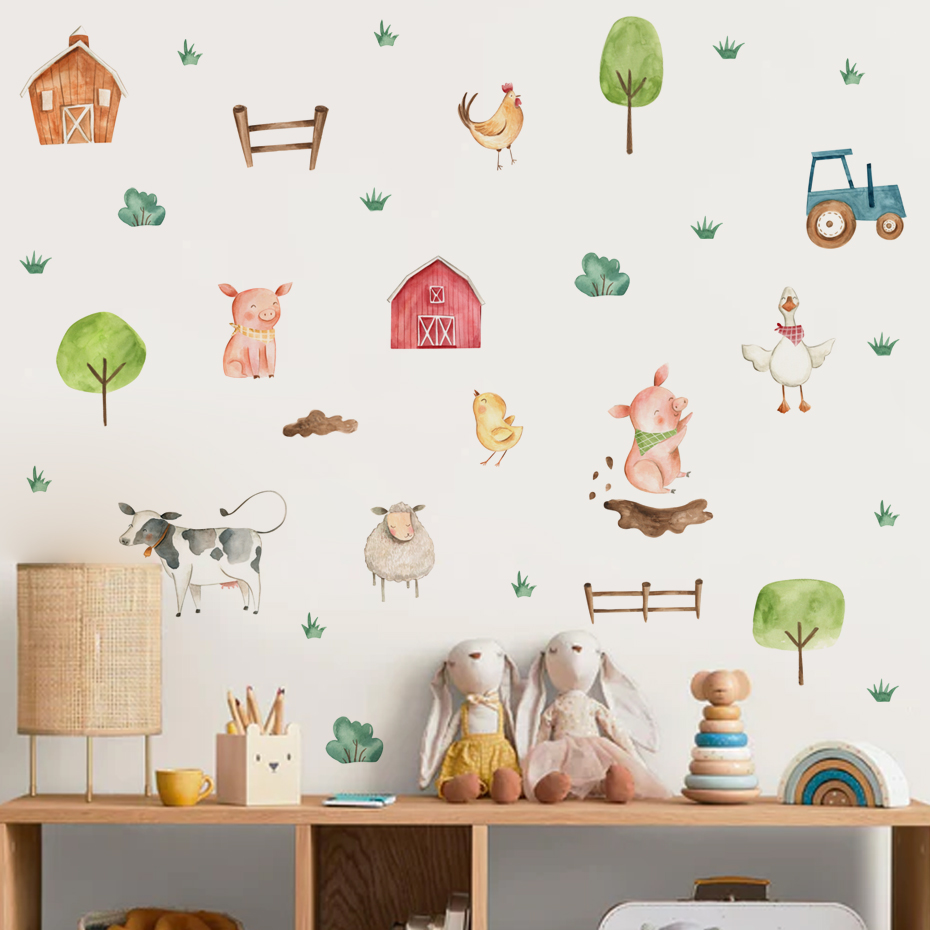 Boho Aquarel Schattige Boerder - Baby Nursery Furniture recensie en prijs