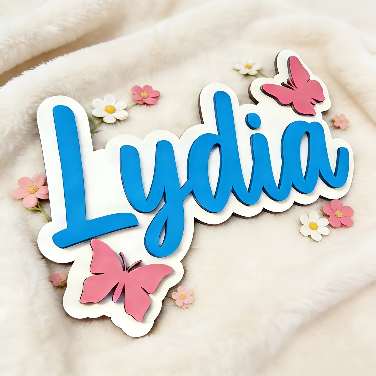 Gepersonaliseerde blauwe en ro - Baby Nursery Name recensie en prijs