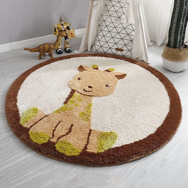 VIKAMA Cartoon Rond Imitatie K - Baby Nursery Rug recensie en prijs
