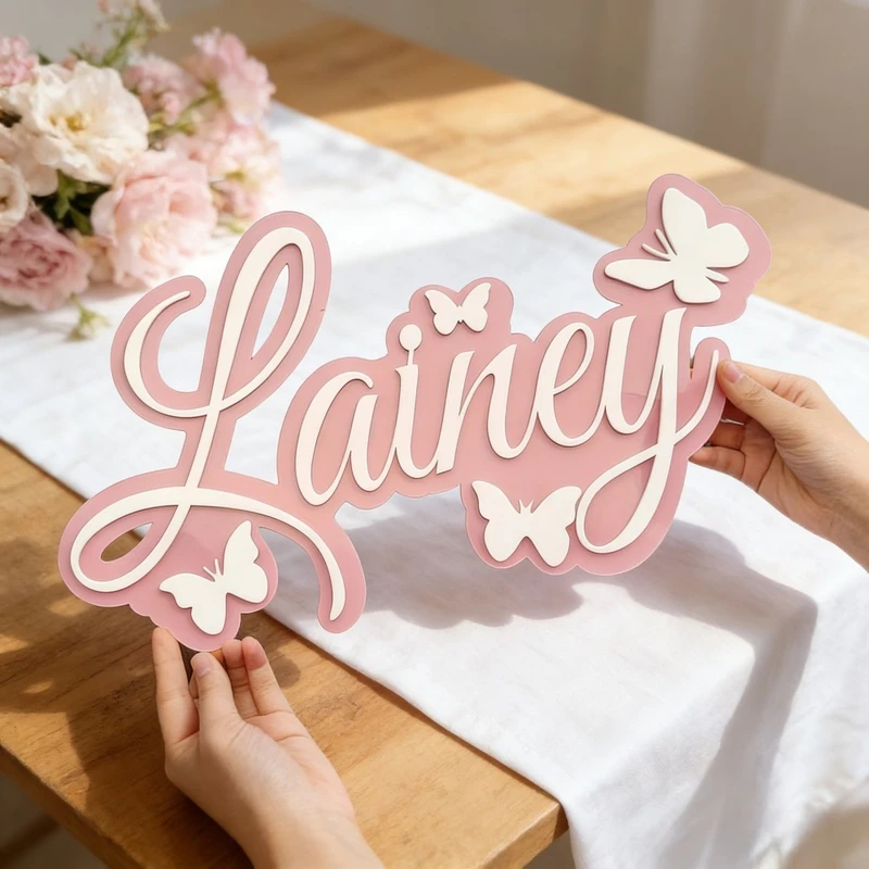 Gepersonaliseerde baby-naambor - Baby Nursery Name recensie en prijs