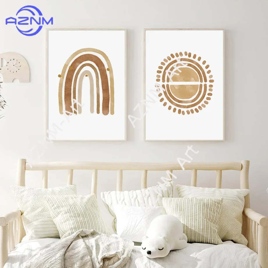 Boho kinderkamer wanddecoratie - Baby Nursery Neutral recensie en prijs