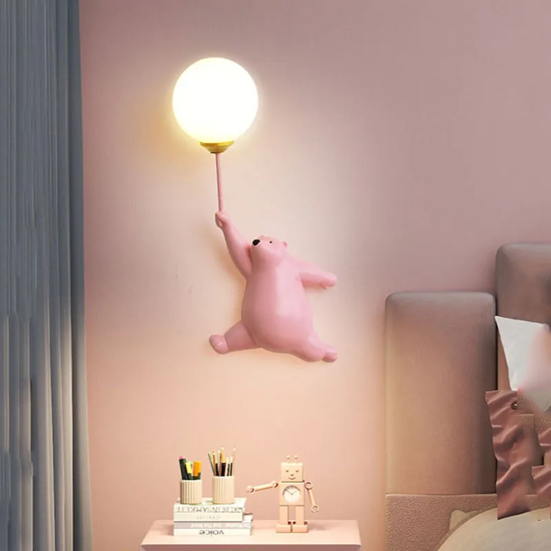 Cartoon Ijsbeer LED Blaker Lic - Baby Nursery Wall Lights recensie en prijs