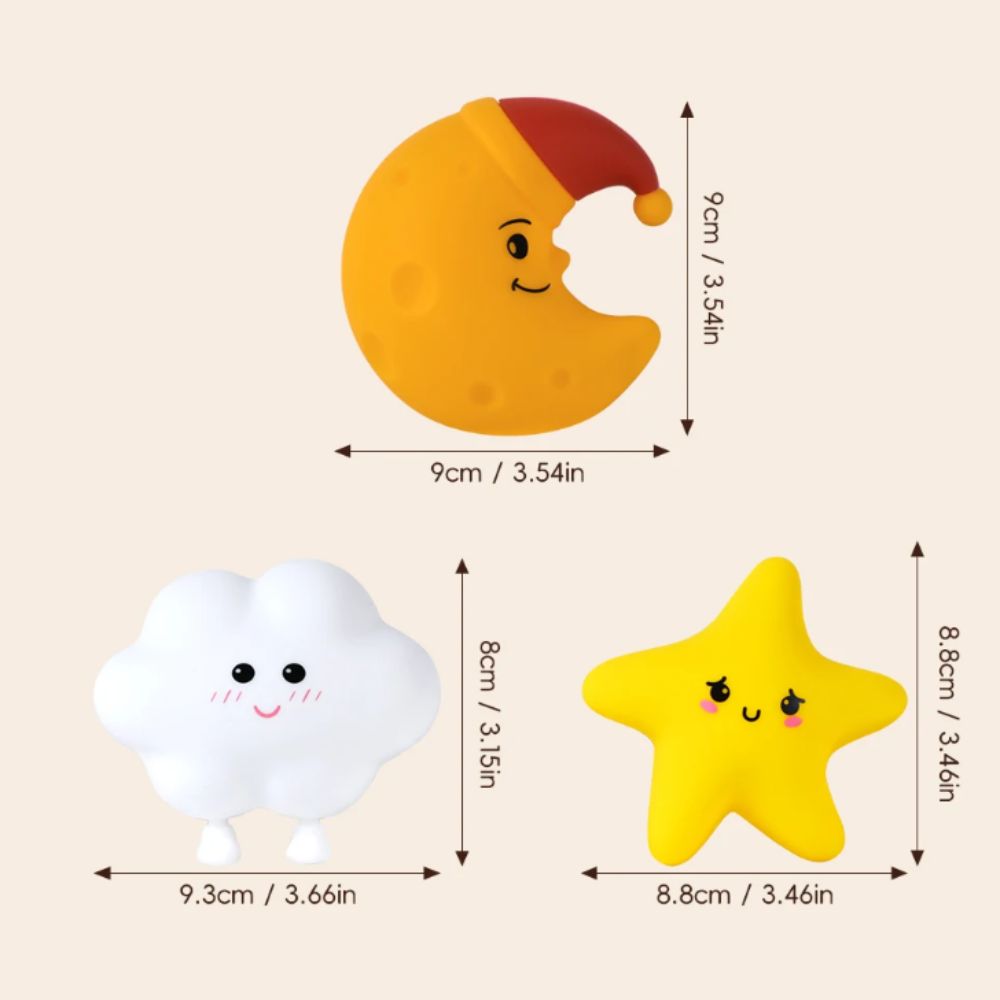 Schattig siliconen nachtlampje - Baby Nursery Wall Lights recensie en prijs