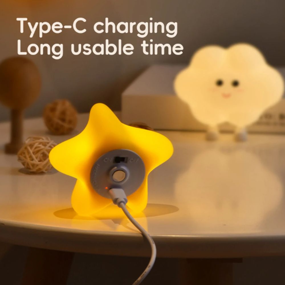 Schattig siliconen nachtlampje - Baby Nursery Wall Lights recensie en prijs