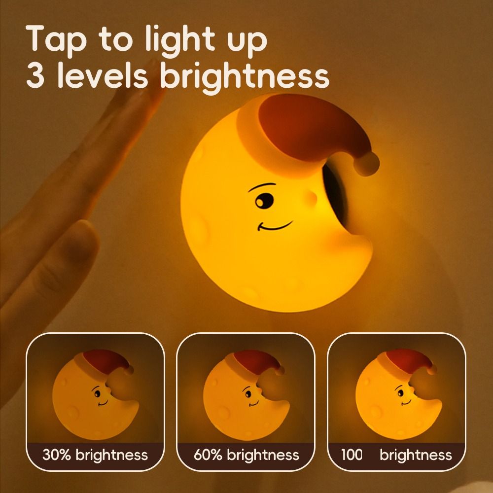 Schattig siliconen nachtlampje - Baby Nursery Wall Lights recensie en prijs