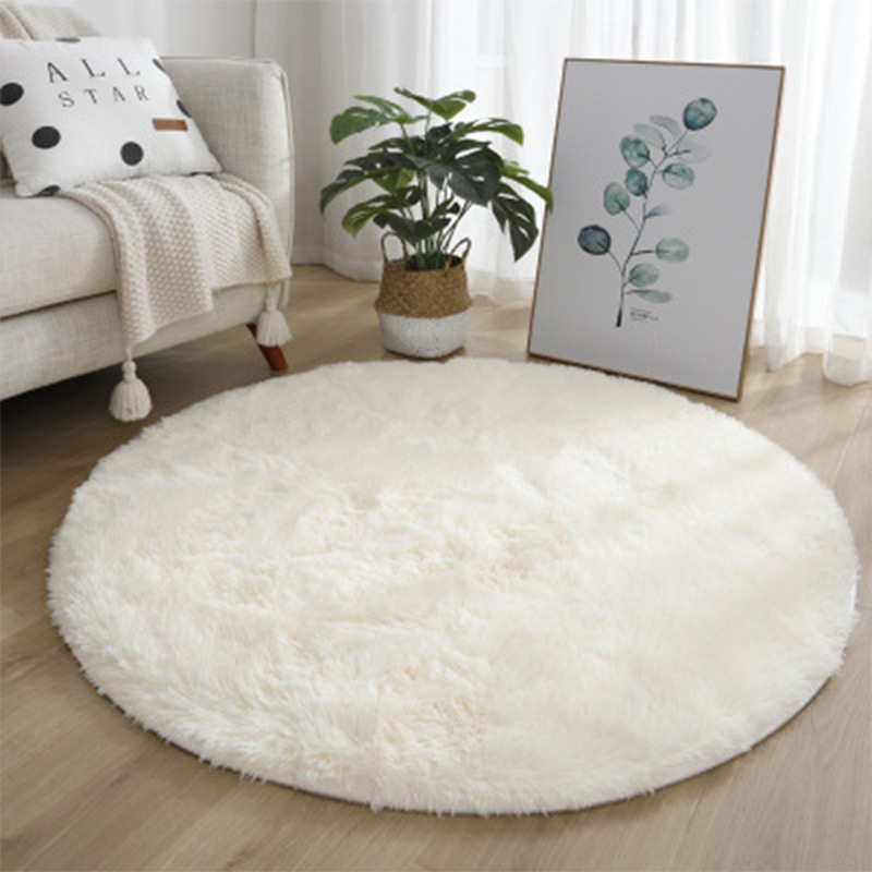 Superzacht pluizig rond tapijt - Soft Rug Nursery recensie en prijs