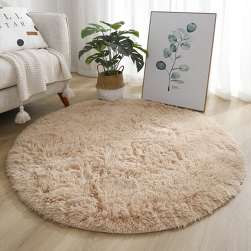 Superzacht pluizig rond tapijt - Soft Rug Nursery recensie en prijs