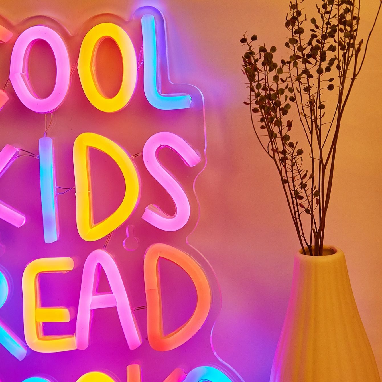 Chi-buy LED Neon Cool Kids Boe - Baby Nursery Wall Lights recensie en prijs