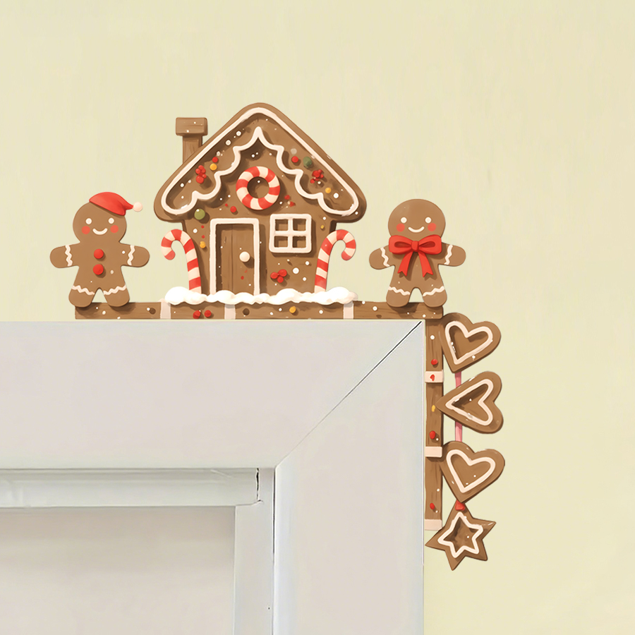Peperkoekhuis & Man Kerst muur - Baby Nursery Decals recensie en prijs