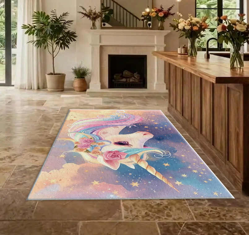 Schattig Regenboog Eenhoorn Vl - Soft Rug Nursery recensie en prijs