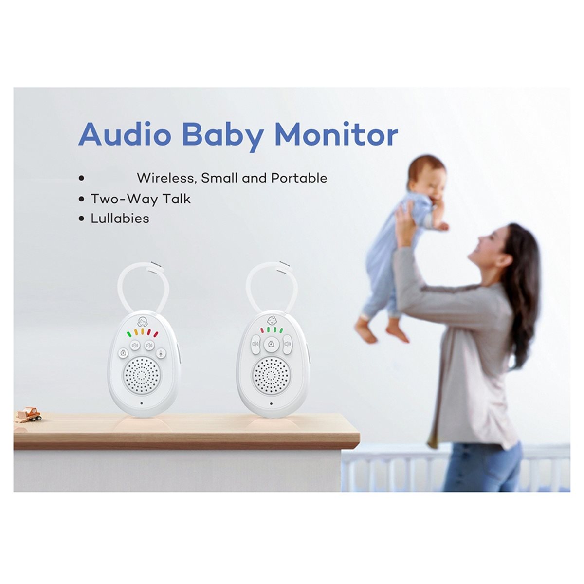 ~CLEARANCE A 2,4 GHz draadloze - Wearable Baby Monitor recensie en prijs