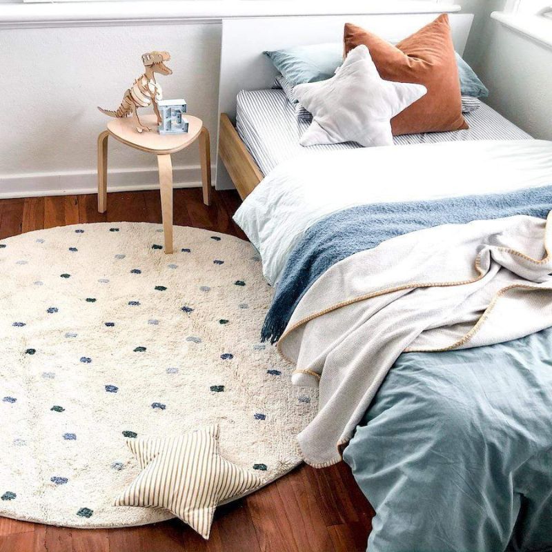 Dot Fluffy Tapijt Woonkamer Ro - Baby Nursery Fabric recensie en prijs