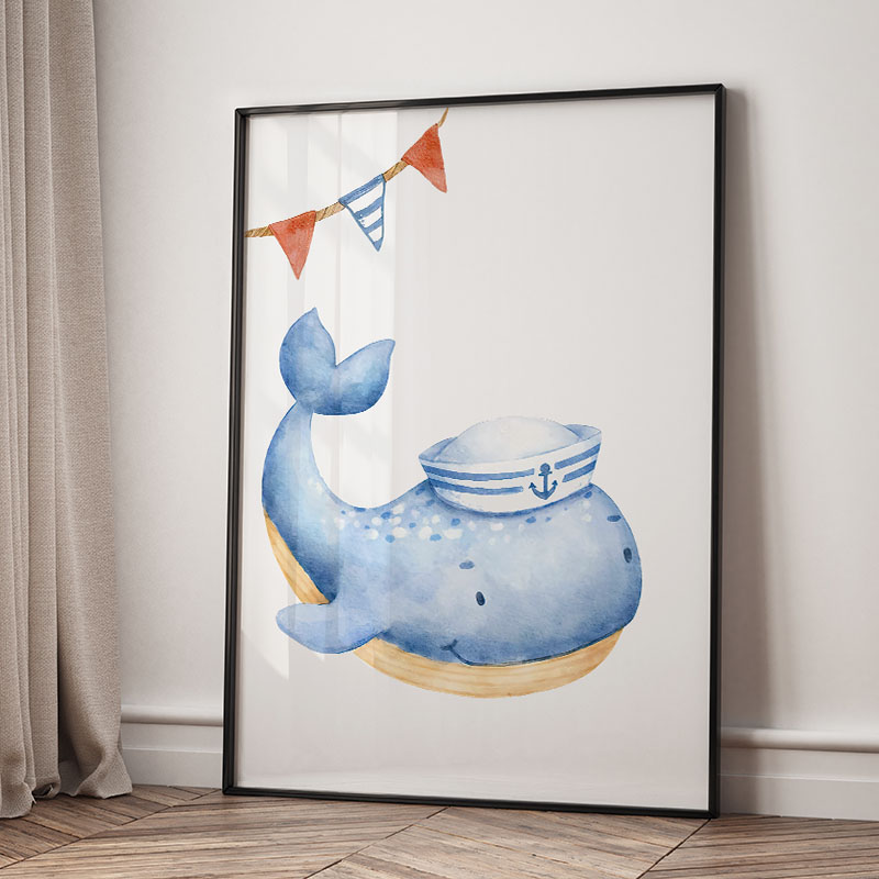 Beer Walvis Zeilboot Vuurtoren - Baby Nursery Pictures recensie en prijs