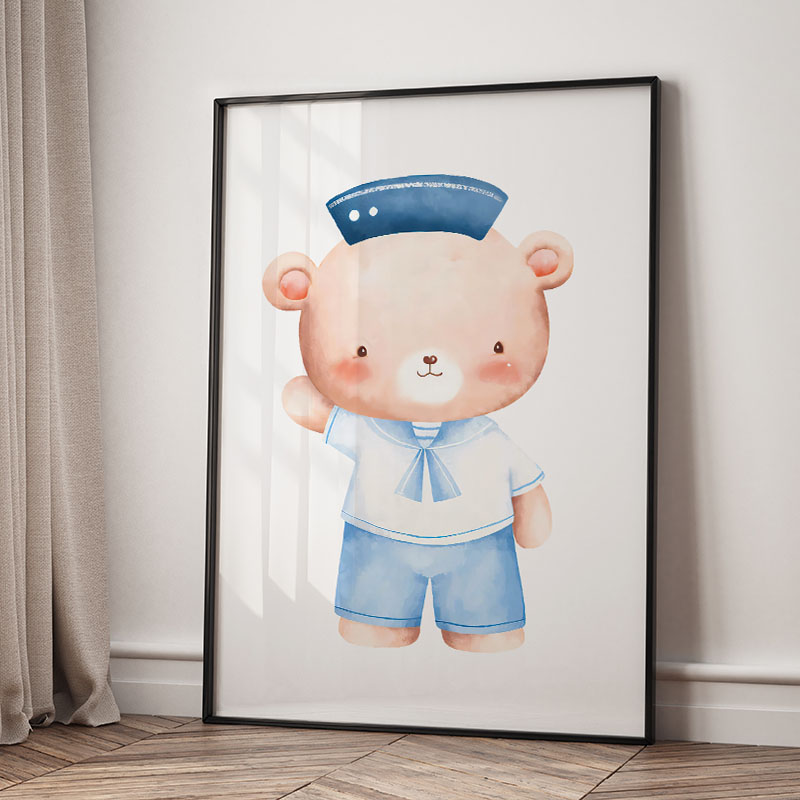 Beer Walvis Zeilboot Vuurtoren - Baby Nursery Pictures recensie en prijs