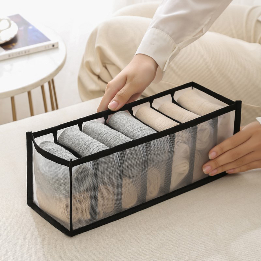 Huis Opbergdoos Nylon Mesh Bab - Baby Nursery Wardrobe recensie en prijs