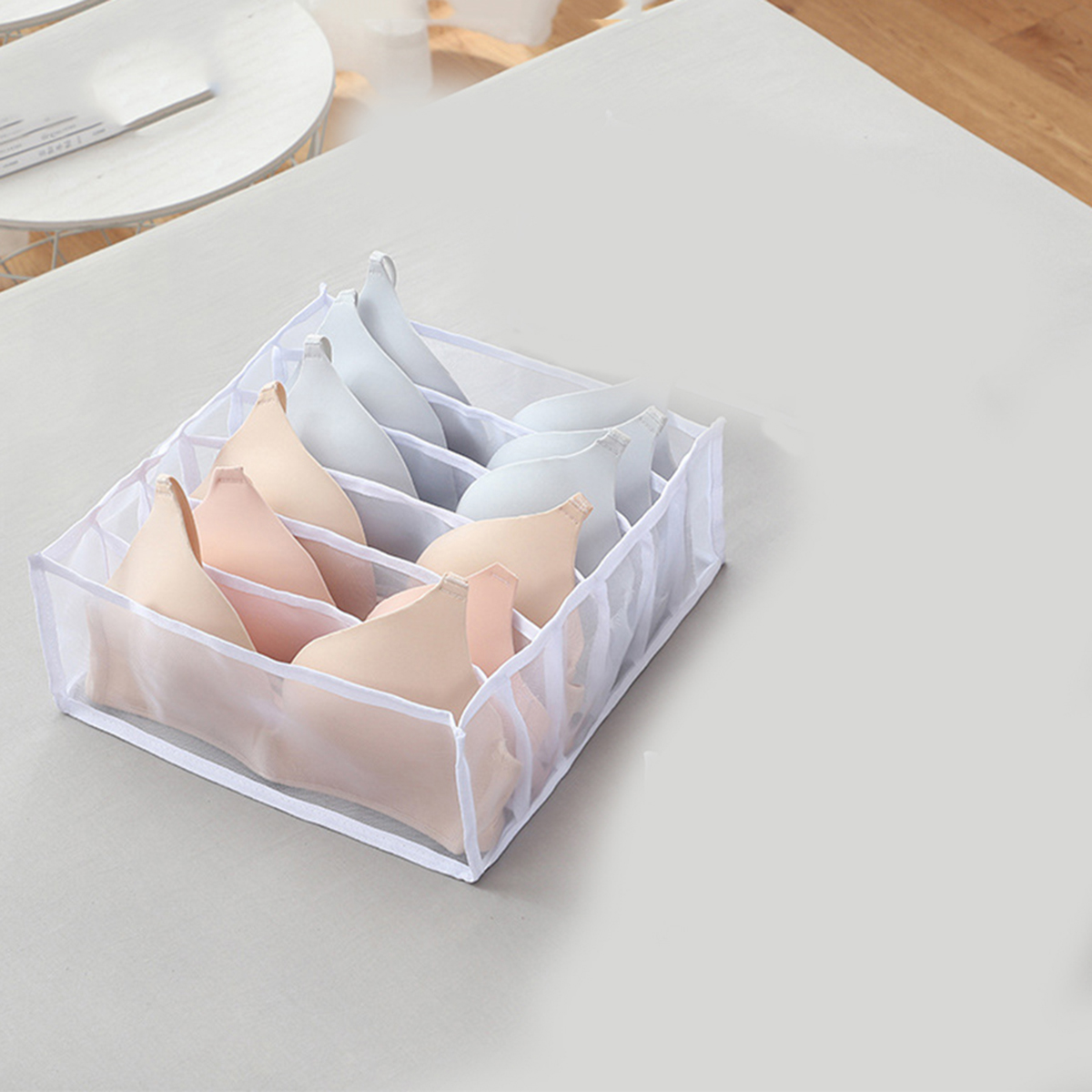Huis Opbergdoos Nylon Mesh Bab - Baby Nursery Wardrobe recensie en prijs