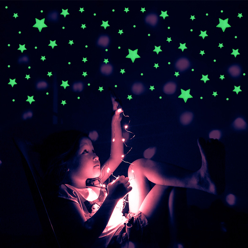 211pcs 3D Bubble Lichtgevende  - Baby Nursery Decals recensie en prijs