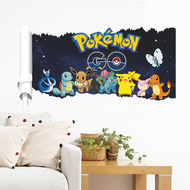 Cartoon Pokémon Pikachu Muurst - Baby Nursery Decals recensie en prijs