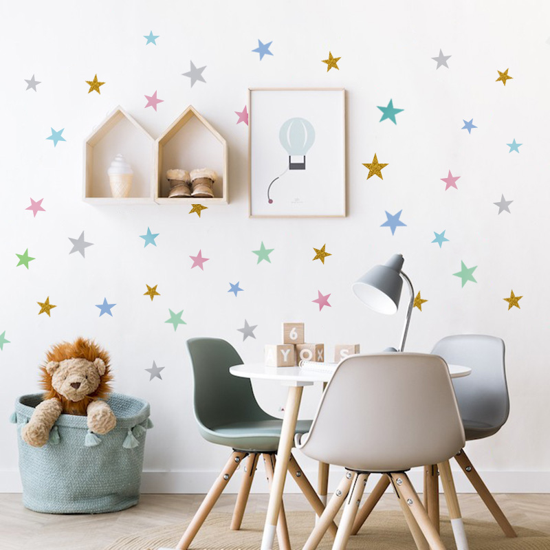 Sterren Muursticker Voor Kinde - Baby Nursery Furniture recensie en prijs