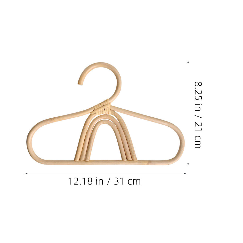 Rieten babykledinghanger, lich - Baby Nursery Wardrobe recensie en prijs