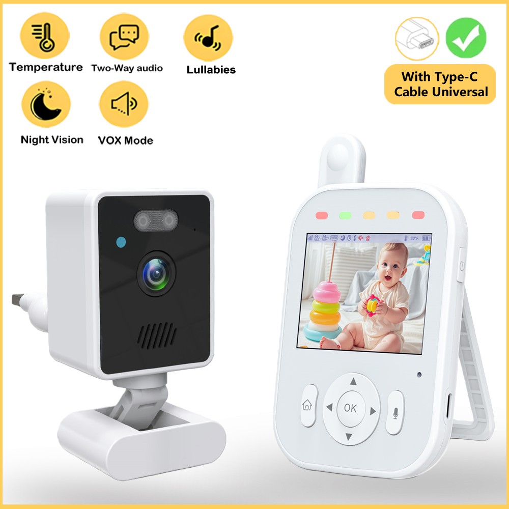 Babyfoon Draadloos Binnen 2.8