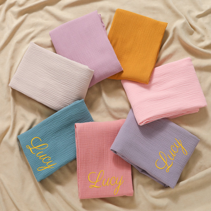 Gepersonaliseerde naam gebordu - Swaddle Blanket Muslin recensie en prijs