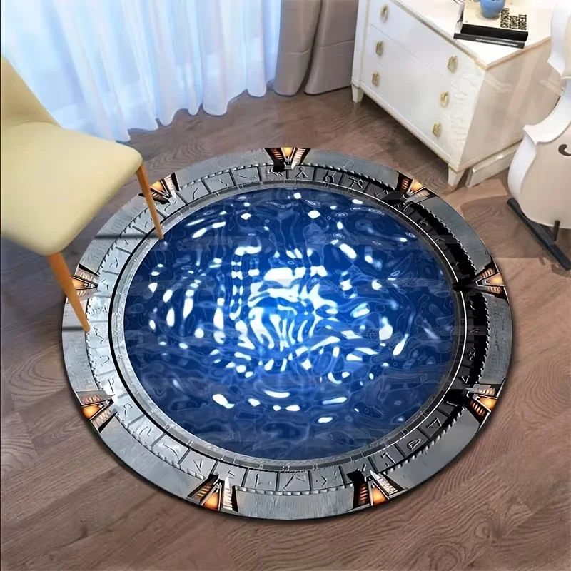 VIKAMA Antislip Stargate Ronde - Soft Rug Nursery recensie en prijs