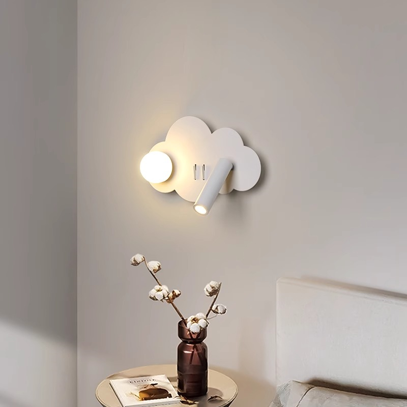 Cloud slaapkamer wandlamp met  - Baby Nursery Wall Lights recensie en prijs