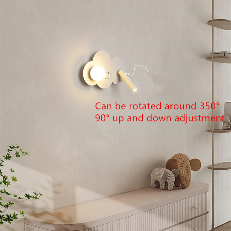 Cloud slaapkamer wandlamp met  - Baby Nursery Wall Lights recensie en prijs